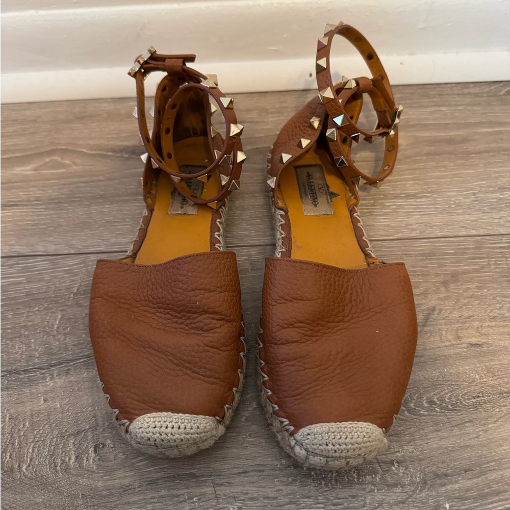 Valentino Rockstud Espadrilles